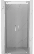 Mexen Exo drzwi prysznicowe podwójne uchylne 70 cm, transparent, chrom - 8182-070-000-01-00