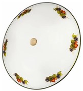 Kolarz 731.U14.4.113-Lampa sufitowa NONNA 4xE27/60W/230V śr. 54 cm winogrona/truskawki