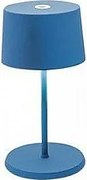 Olivia Pro Mini Capri Blue Lampa stołowa LED z możliwością ładowania i ściemniania