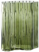 Zielony szklany wazon (wysokość 26,5 cm) – House Nordic
