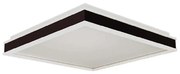 LED Plafon LED/24W/230V 4000K 45x45 cm czarny