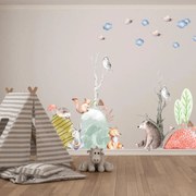 Naklejki na ścianę - Leśne zwierzątka