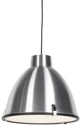 Industrialna lampa wisząca aluminiowa 38 cm ściemniana - AnterosPrzemysłowy Oswietlenie wewnetrzne