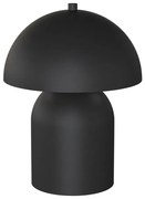 Nowoczesna czarna lampka nocna w kształcie grzybka P3-E76