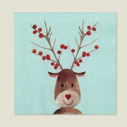 Serwetki świąteczne Reindeer Dots 20 szt.