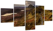 Obraz szkockich gór (125x70 cm)