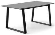 Antracytowy rozkładany stół 90x165 cm Meza – Hammel Furniture