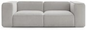 Jasnoszara sofa 255 cm Zephyr – Bobochic Paris