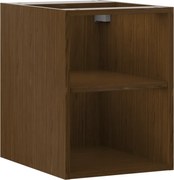 Mexen Box-A szafka otwarta z półką 35 cm, orzech - 91AX2-0350-470-0-86