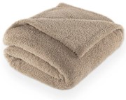 Szarobrązowy koc z mikropluszu 150x200 cm Cocoon – Tiseco Home Studio