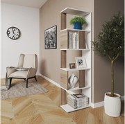 Dzielnik pokoju sonoma/biały 45x23.6x162.6