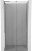 Mexen Velar L drzwi prysznicowe rozsuwane 90 cm, transparent, chrom - 871-090-003-01-01