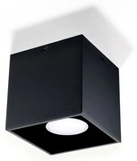 Czarna lampa sufitowa Nice Lamps Geo