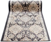 Antracytowy gruby chodnik dywanowy na metry T0-W23