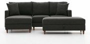 Sofa narożna Eva Left Anthracite