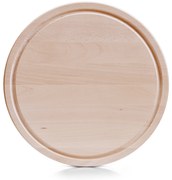 Okrągła deska do krojenia z drewna bukowego, Ø 31 cm