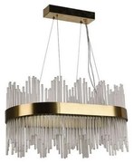 LED ściemnialny kryształowy żyrandol na linkę LED/70W/230V + DO