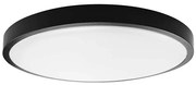 LED Plafon łazienkowy LED/36W/230V 3000K IP44 śr. 29,5 cm czarny