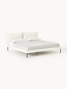 Łóżko tapicerowane Teddy-Bouclé Amelia