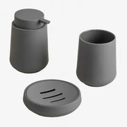 Zestaw Łazienkowy Garanis Nickel - Sklum