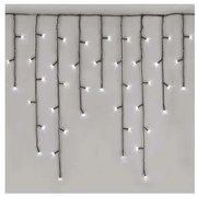 LED Zewnętrzny łańcuch bozonarodzeniowy 600xLED/8 trybów15m IP44 zimna biel