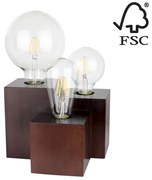 Spot-Light 2276376 - Lampa stołowa VINCENT 3xE27/15W/230V