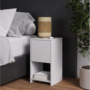 Stolik nocny biały 30x30x55 evo