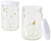 Zakręcane słoiki do przechowywania HONEY, 500 ml, 2 szt.