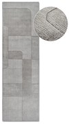 Szary wełniany chodnik tkany ręcznie 80x250 cm Charlotte – Villeroy&amp;Boch