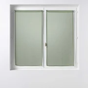 Firanki z woalu w kolorze khaki zestaw 2 szt. 60x90 cm Sandra – douceur d'intérieur