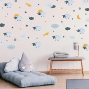 Naklejki na ścianę - Liczenie owiec