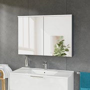 Szafka łazienkowa SOLO z oświetleniem LED i lustrem 100 cm