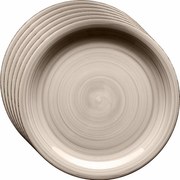 Mäser Zestaw 6 płytkich talerzy Bel Tempo 27 cm,taupe