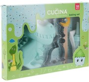 La Cucina Zestaw do pieczenia dla dzieci Dino, 10elementów