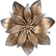 Metalowa dekoracja ścienna Kwiat II, średnica 35cm