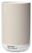 Beżowy ceramiczny wazon Warm Gray 2 – Pantone