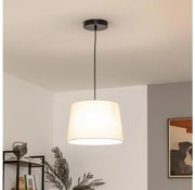 Brilagi - Lampa wisząca LED na lince CERIA 1xE27/40W/230V Ø 30 cm beżowa