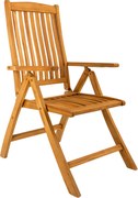 Doppler TAMAN DORSET FSC® teak regulowane krzesło ogrodowe