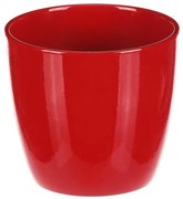 Osłonka ceramiczna na kwiaty Terakota, śr. 12 cm, czerwony