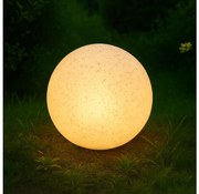Zewnętrzna lampa dekoracyjna LUMISTONE 1xE27/15W/230V IP65 Ø 25 cm