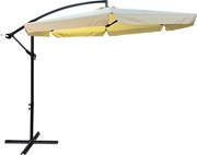 Beżowy parasol do ogrodu K2-S95