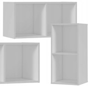 Regał półka organizer pojemnik stojak na płyty winylowe segregatory Cubo 2