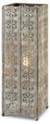 Szara lampa stołowa Markslöjd Agra, wys. 33,5 cm