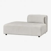 Lewy Moduł Szezlonga Do Modułowej Sofy Fogler Tkaniny Jasnoszary - Sklum