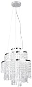 Lampa wisząca LED w kolorze srebra ø 38 cm Pomp – Trio