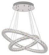 LED 115W lampa wisząca 230V 3000-6500K srebrna z ściemniaczem i DO