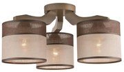 Żyrandol natynkowy ANDREA 3xE27/60W/230V