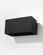 Kinkiet QUAD MAXI czarny SOLLUX  LIGHTING