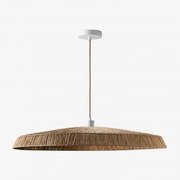 Lampa Sufitowa Wisząca Z Rafii Velcko Miel - Sklum