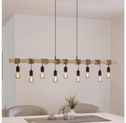 Eglo 44099 - Żyrandol na lince TOWNSHEND 9xE27/60W/230V